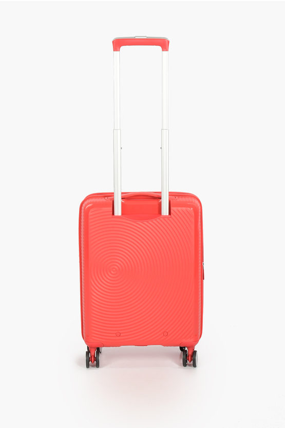 American Tourister SOUNDBOX Cabin Trolley 55cm 4W Expandable Coral