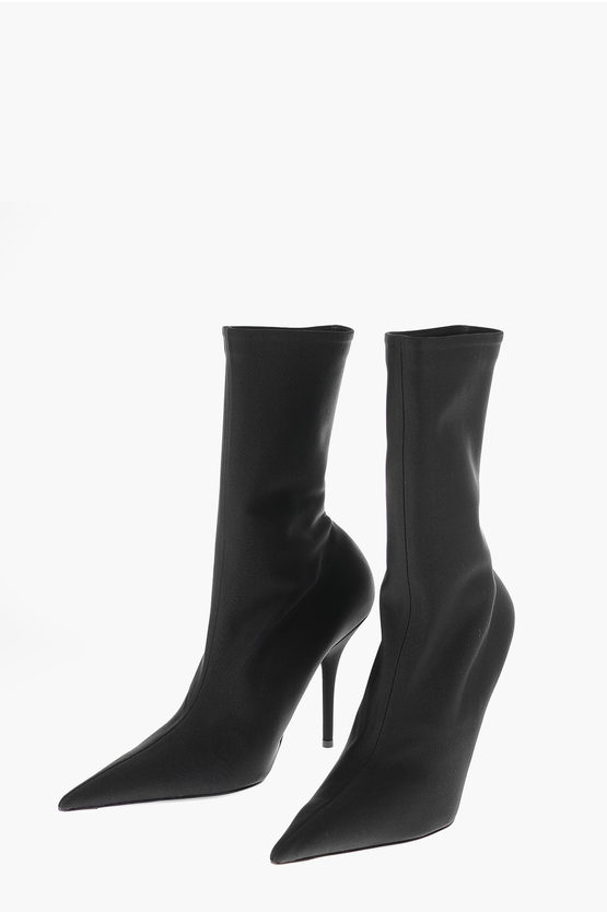Balenciaga Spandex Sock Booties With Stiletto Heel 12cm