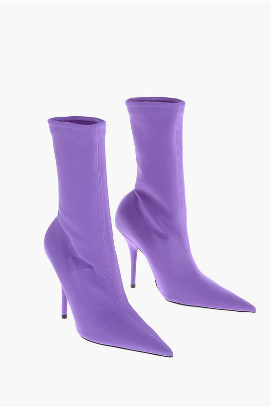 Balenciaga Spandex Sock Booties With Stiletto Heel 12cm