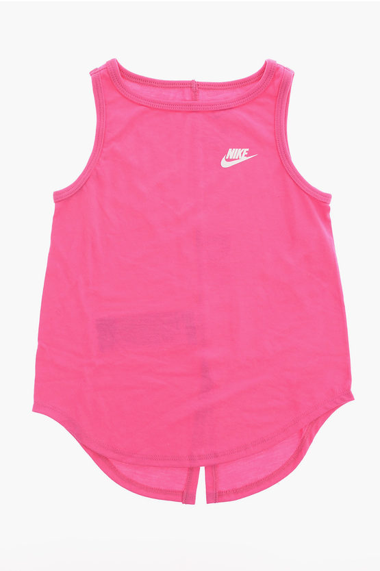 Nike Split Back Tank Top In Pink
