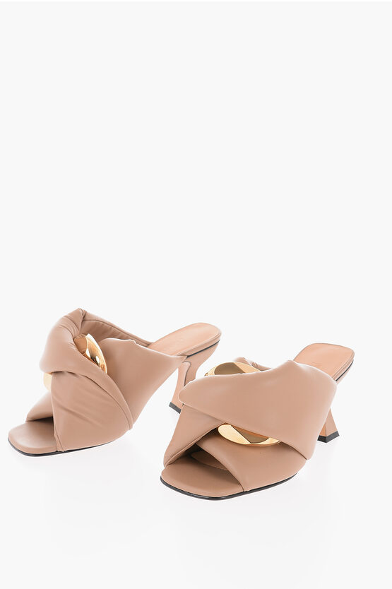 J.W.Anderson Spool Heel TWIST Open Toe Mules 8cm women