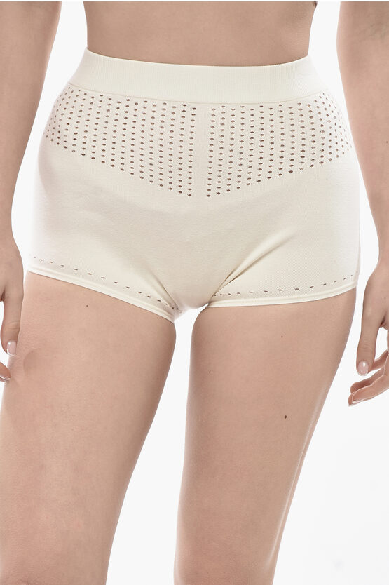 Max Mara Sportmax Knit Culottes Zelota In Neutral