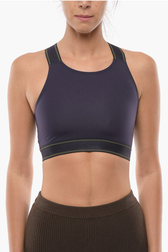 Shop Eres Sports Try Crop Top With Contrast Trim