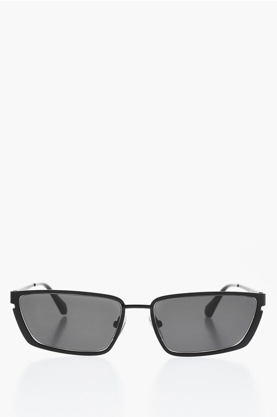 Off-white Squared Richfield Sunglasses With Metal Frame In Black