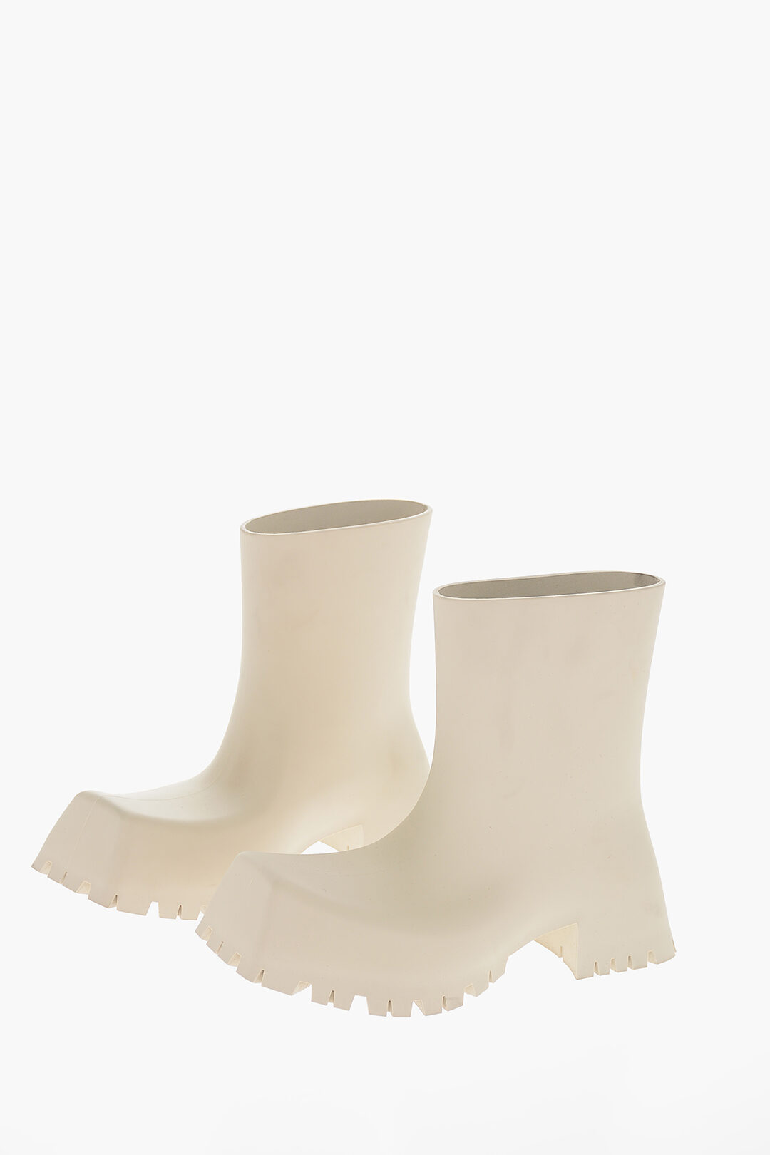 Balenciaga Squared Toe TROOPER Rubber Booties women - Glamood Outlet