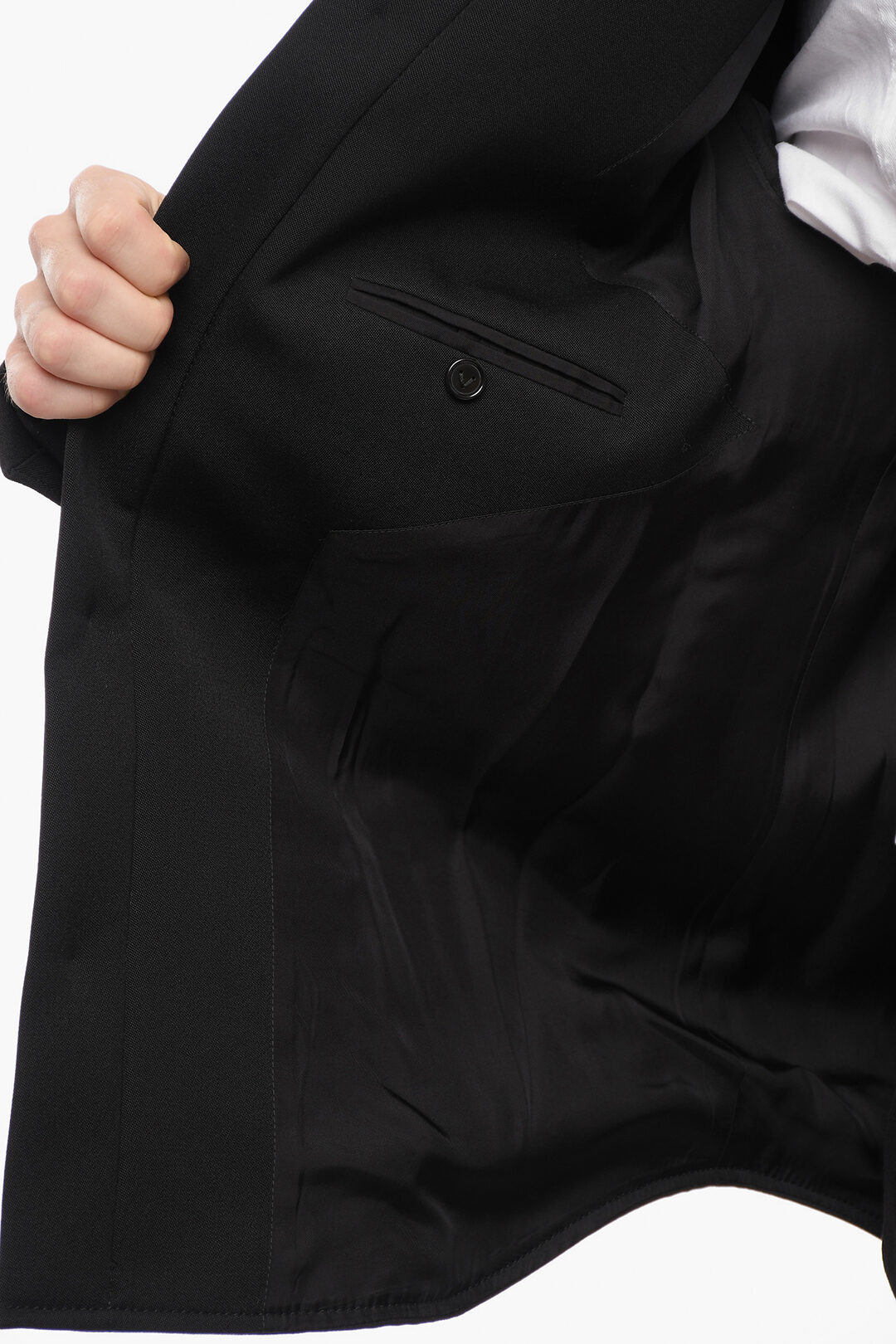 Bottega Veneta Standard Collar Wool Overshirt men - Glamood Bottega Veneta Standard Collar Wool Overshirt men - Glamood