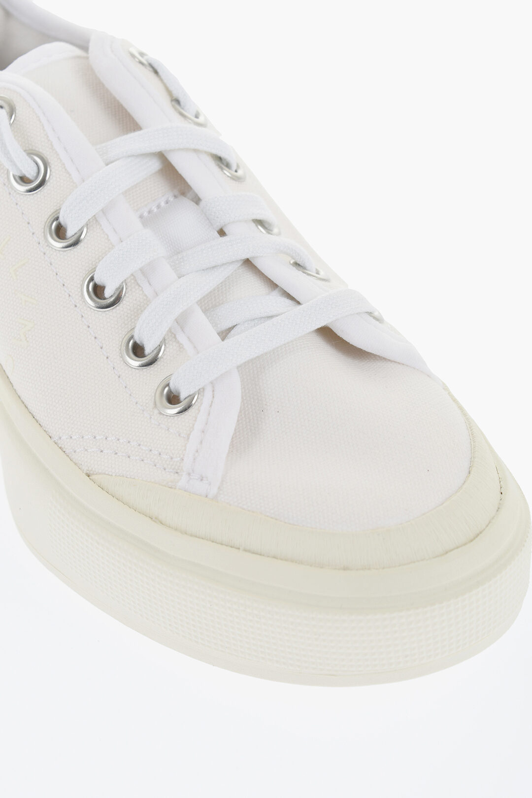 Adidas STELLA McCARTNEY Canvas Sneakers with Printed Logo