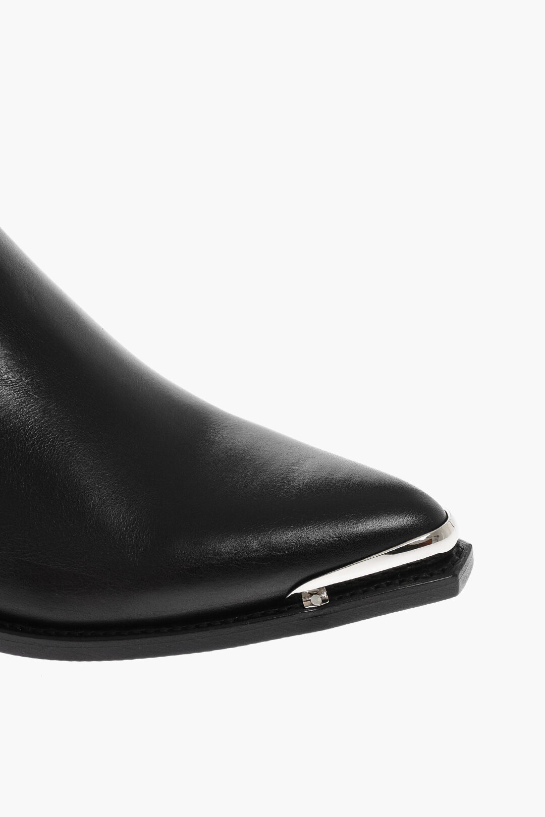 Stivaletti Texani Stivali Con Punta Metallica Celine Stivaletti