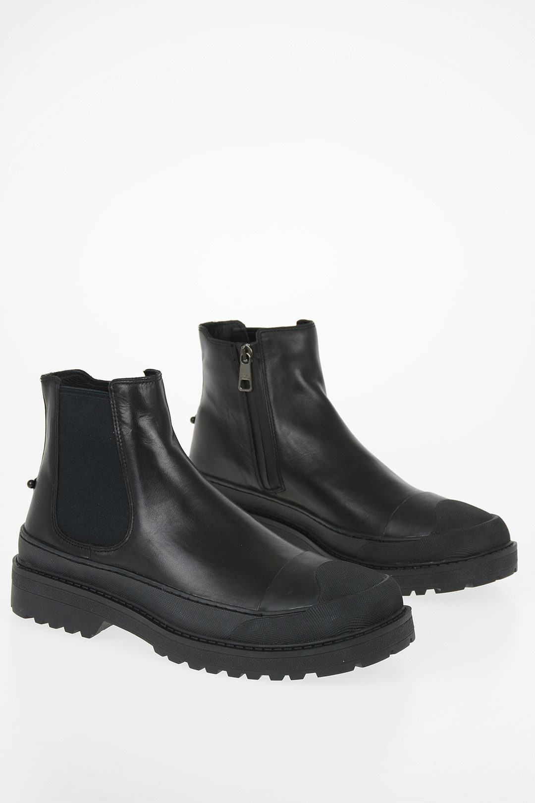 Neil Barrett Stivaletti BIKER in Pelle uomo - Glamood Outlet