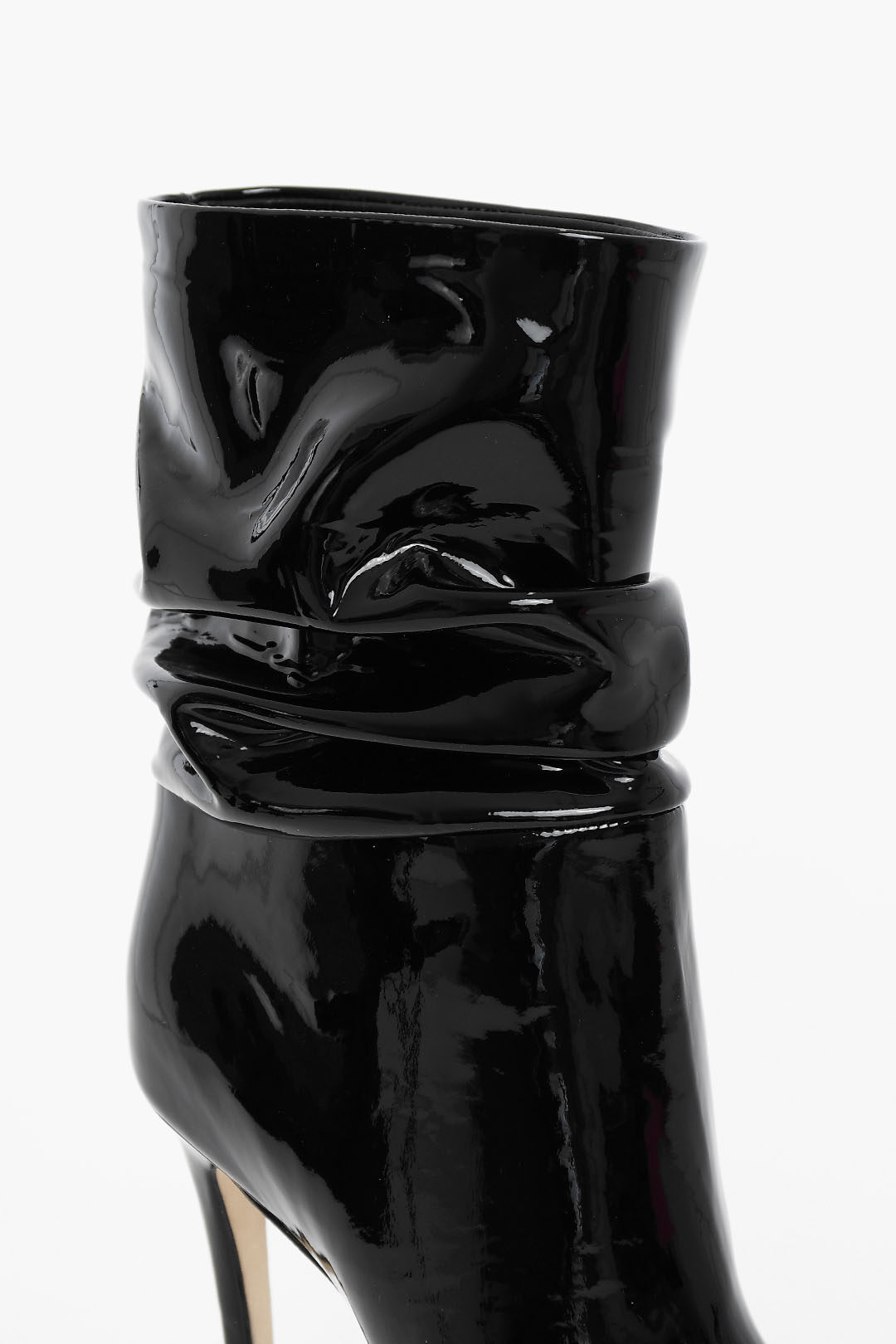 Paris Texas Stivali A Punta SLOUCHY In Vernice Con tacco 11 cm