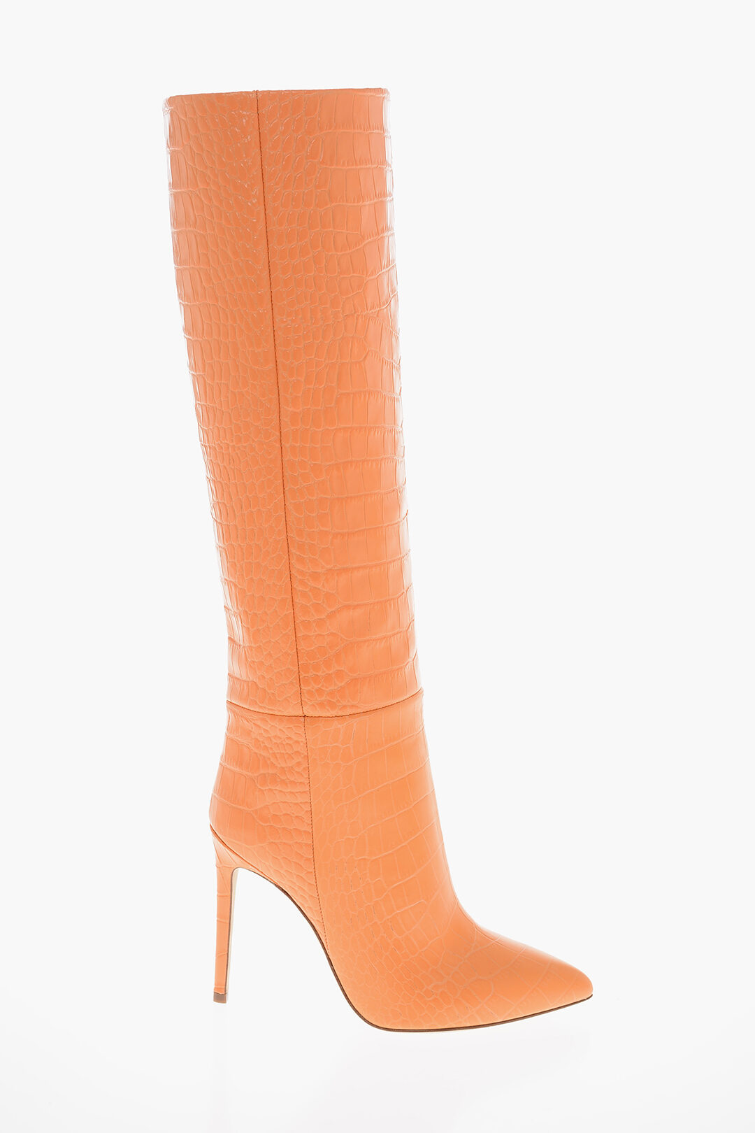 Paris Texas Stivali al Ginocchio in Pelle Effetto Coccodrillo