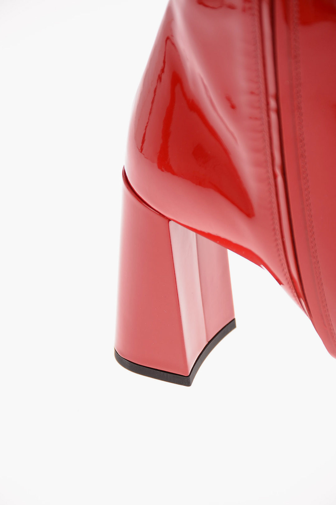 Prada Stivali in Vernice al Ginocchio 9 Cm donna - Glamood Outlet
