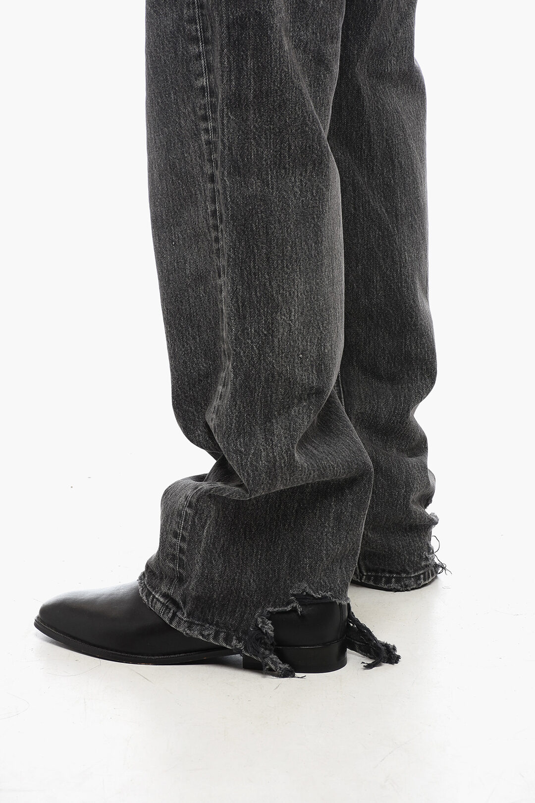 Balenciaga Stone Washed Denims with Distressed Details 28cm