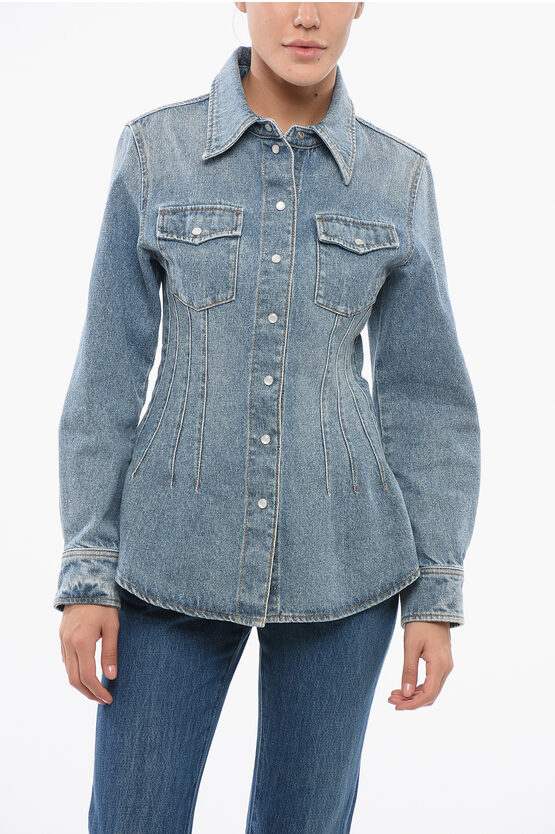 Chloé Buttoned Denim Shirt