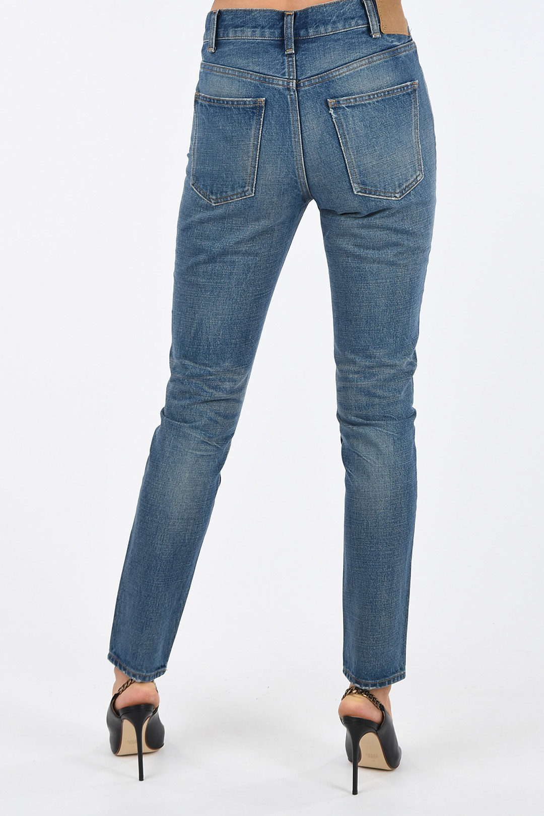 Celine Stonewashed Tapered Jeans women - Glamood Outlet