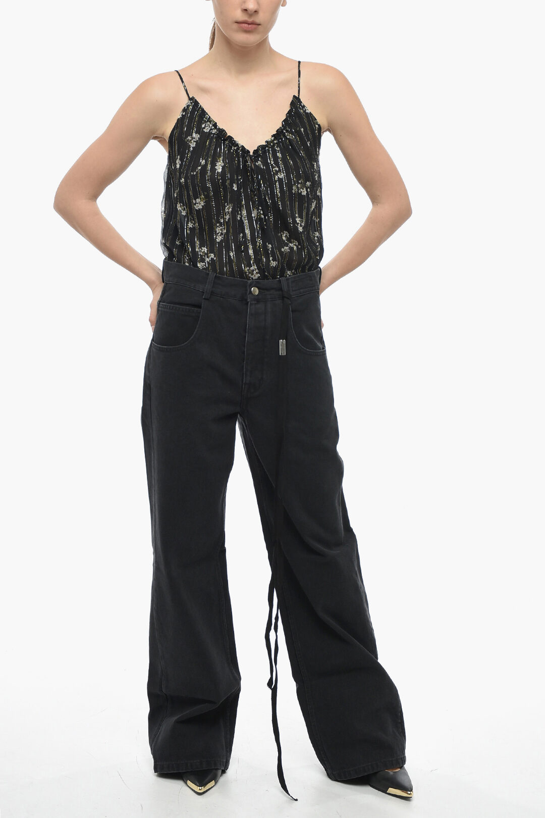 Ann Demeulemeester Straight Fit COMFORT Jeans women - Glamood Outlet