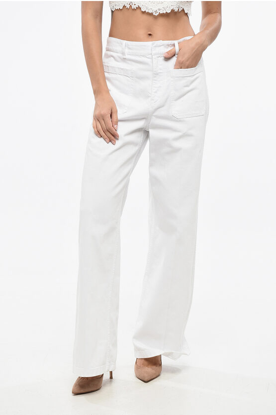 Dior Straight Fit Denims With Hidden Closure 28cm Grösse 44 In Black