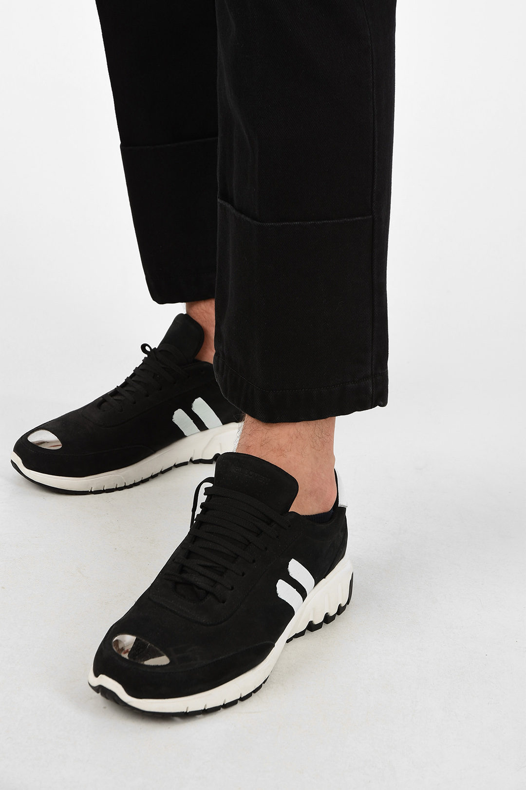 Raf Simons Straight Fit TURN UP 5 Pocket Jeans 21 cm men