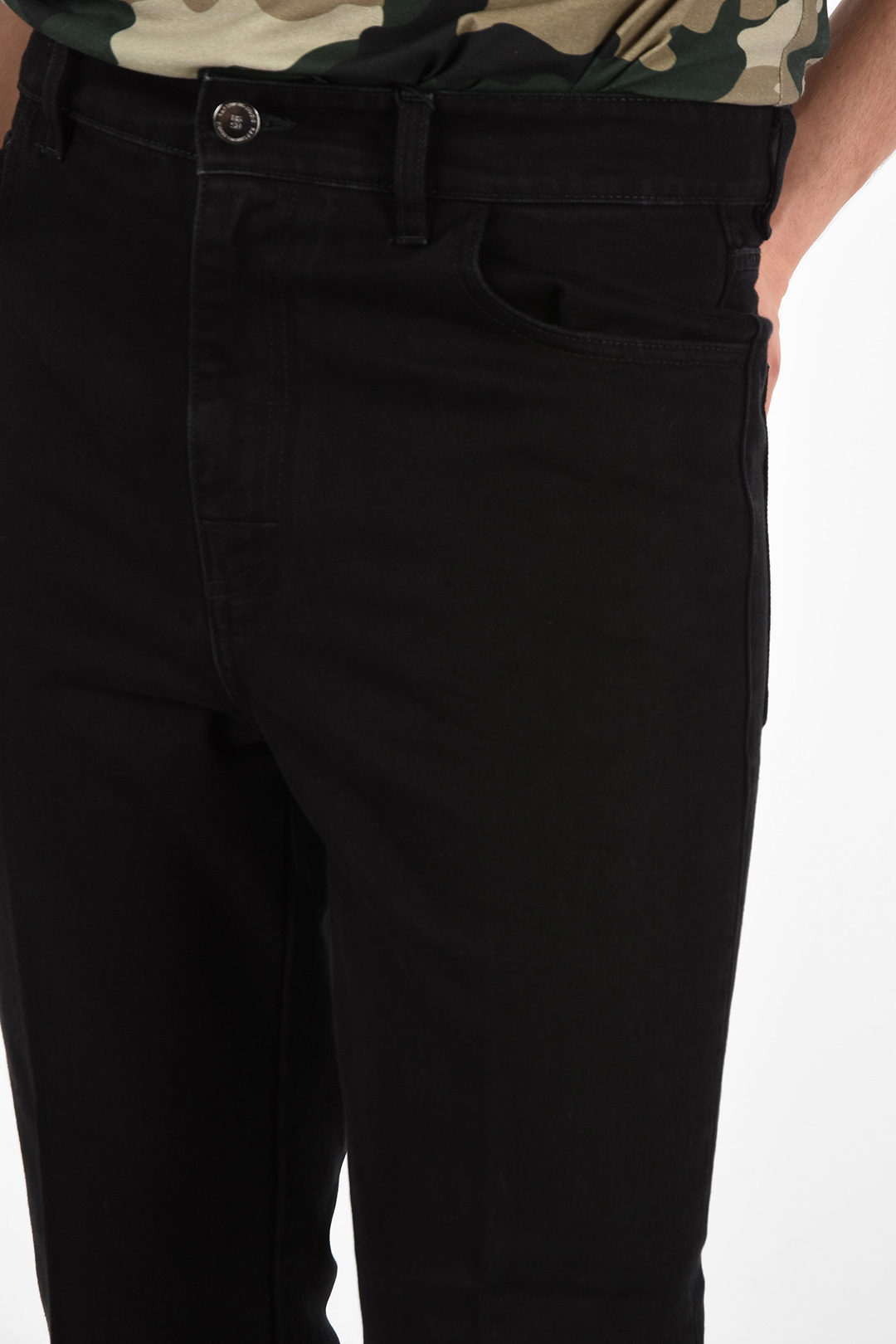 Raf Simons Straight Fit TURN UP 5 Pocket Jeans 21 cm men - Glamood