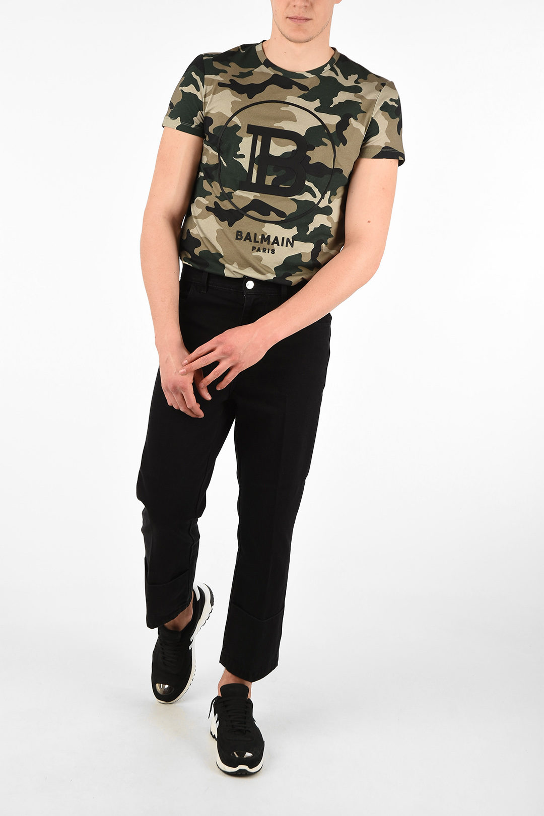 Raf Simons Straight Fit TURN UP 5 Pocket Jeans 21 cm men