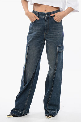 Jayce Cargo Pocket Flare Jeans Jayce Cargo Pocket Flare Jeans