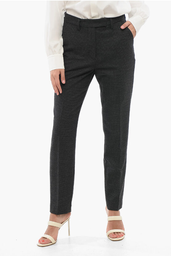 Department Five Straight Leg Pants With Belt Loops