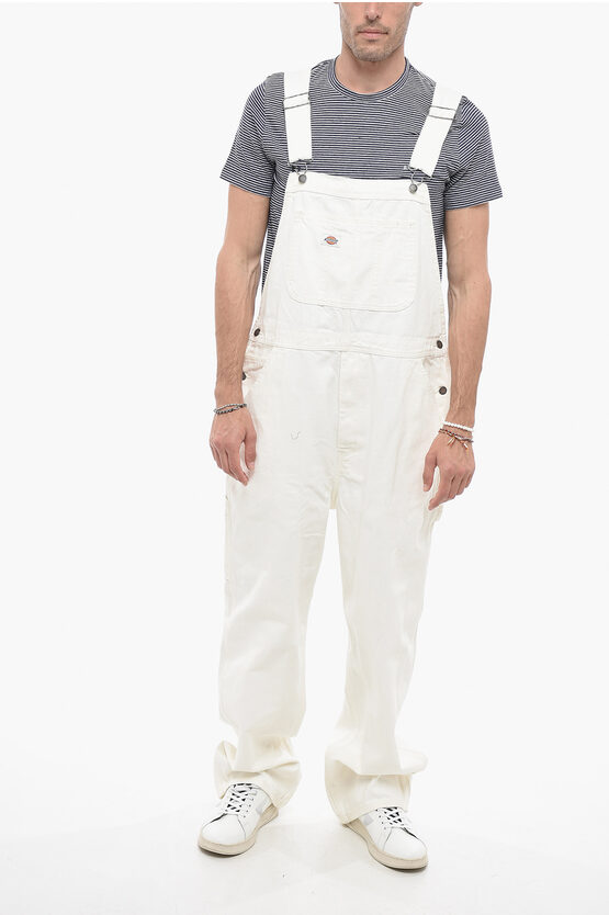 Shop Dickies Straight Leg Solid Color Utility Jumpsuit