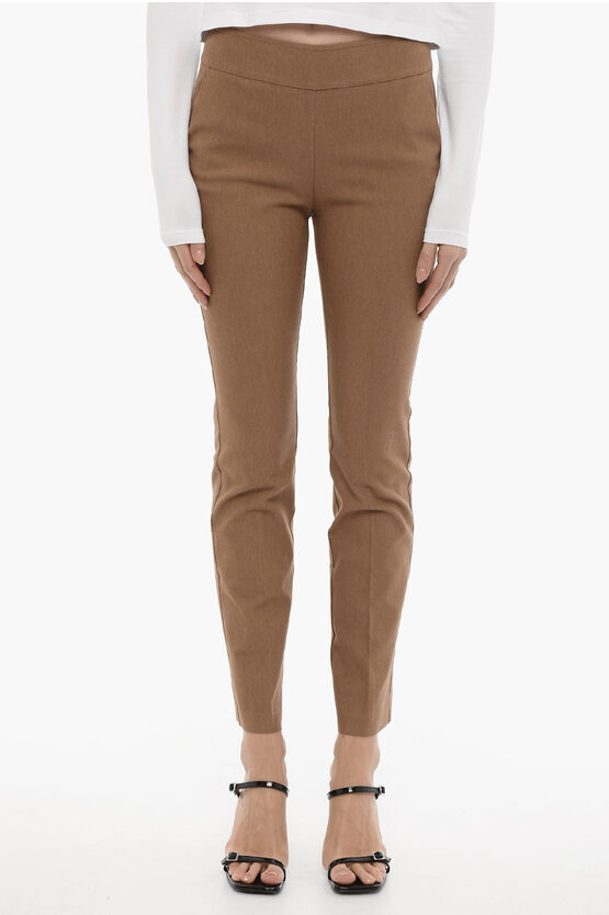 Shop Avenue Montaigne Straight Louis Pants With Two Pockets