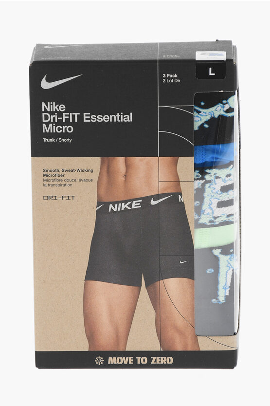 Nike Stretch 3 Pairs Boxers Set With Logo-band