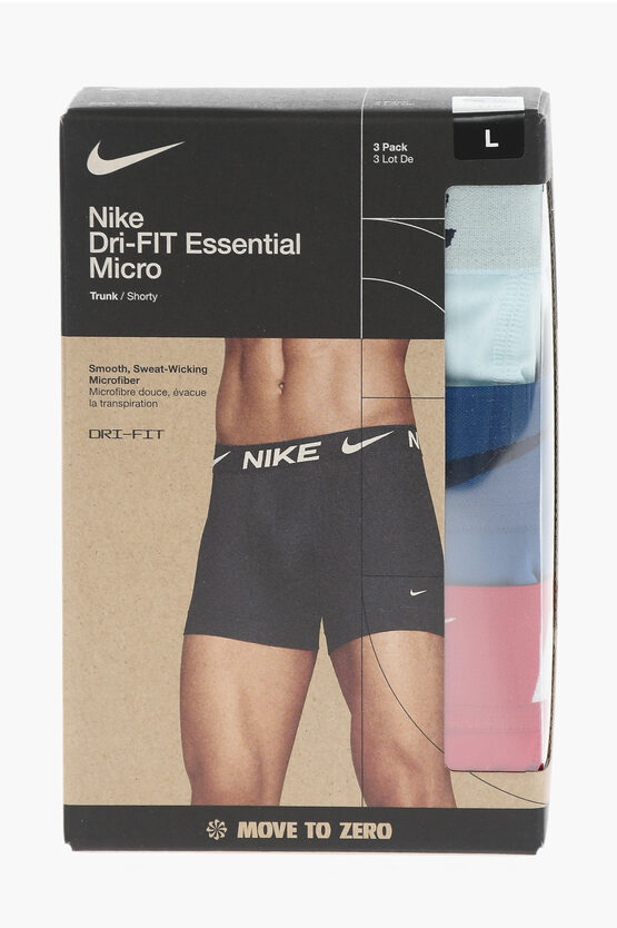 Nike Stretch 3 Pairs Boxers Set With Logo-band