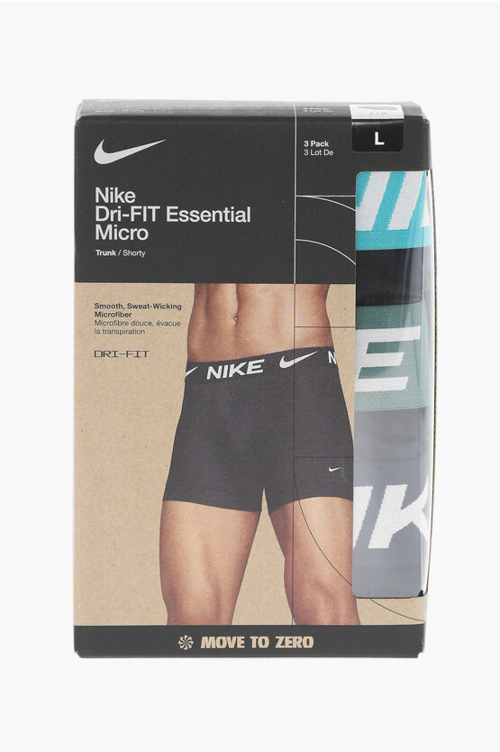 Nike Stretch 3 Pairs Boxers Set With Logo-band