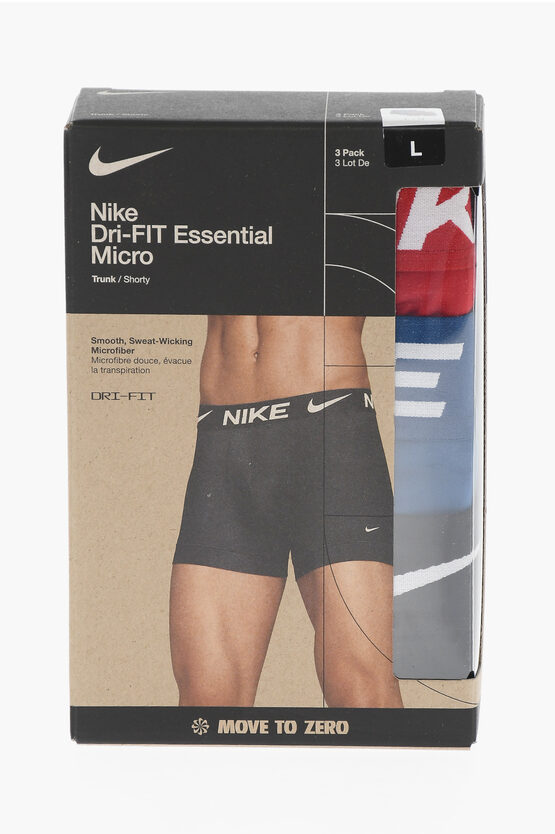 Shop Nike Stretch 3 Pairs Boxers Set With Logo-band