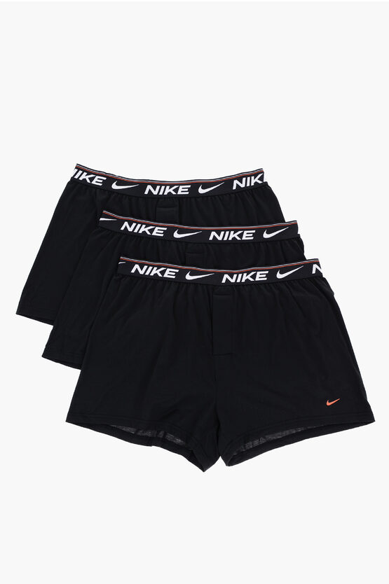 Shop Nike Stretch 3 Pairs Of Boxer Set