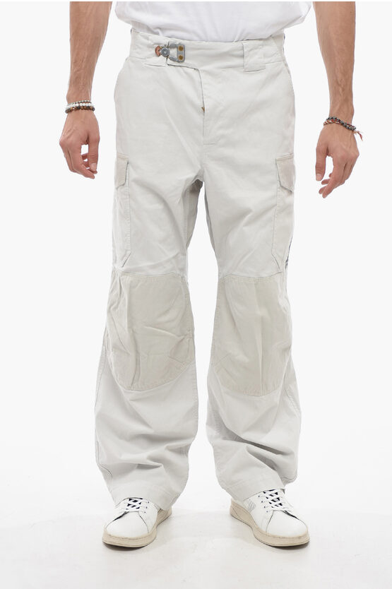 Shop Objects Iv Life Stretch Cotton Cargo Pants With Karabiner Closure