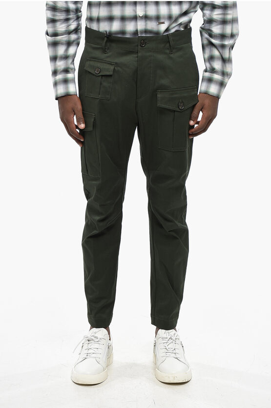 Stretch Cotton Carg… - image