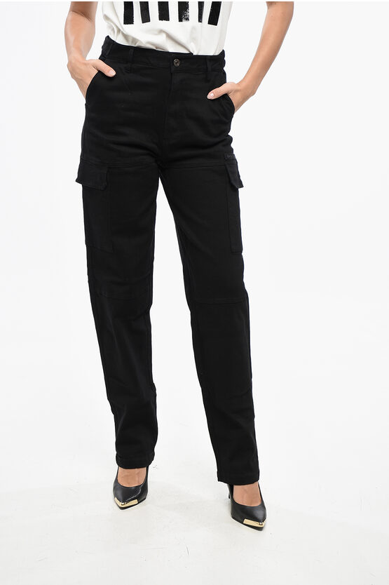 Daily Paper Stretch Cotton Ezea Cargo Pants Grösse L In Black