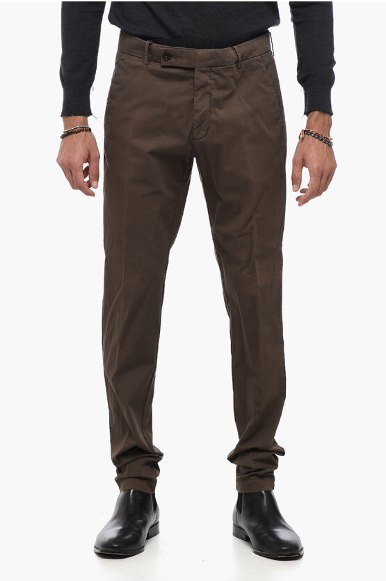 Shop Berwich Stretch Cotton Morello Chino Pants