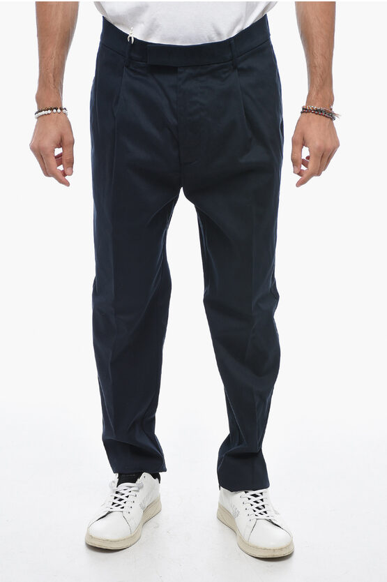 ALTEA STRETCH COTTON NEW BELT CHINOS PANTS