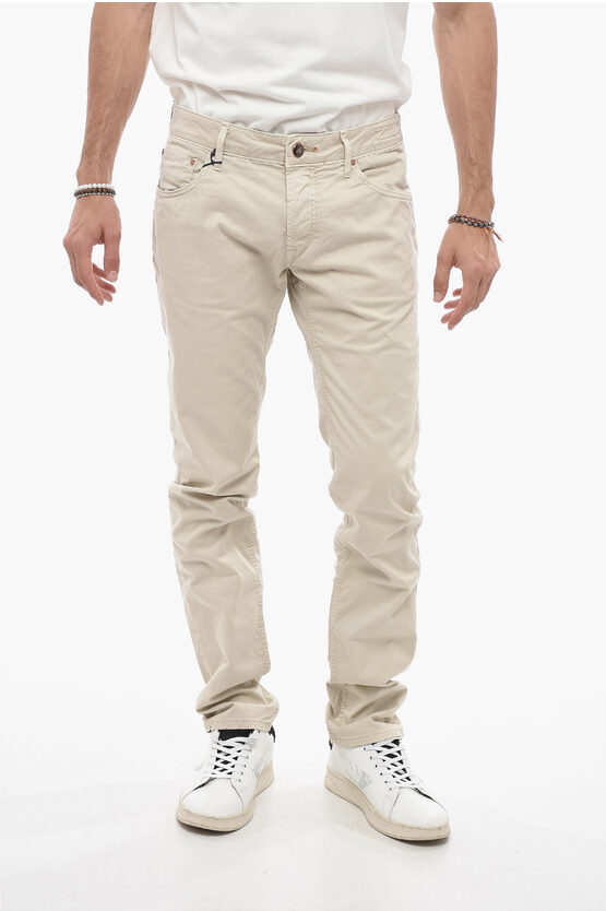 Shop Handpicked Stretch Cotton Orvieto 5-pockets Pants