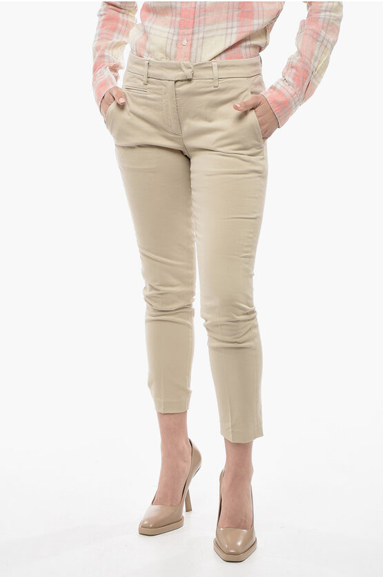 Dondup pants in stretch cotton