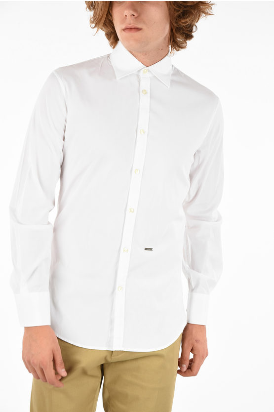 Stretch Cotton Shir… - image