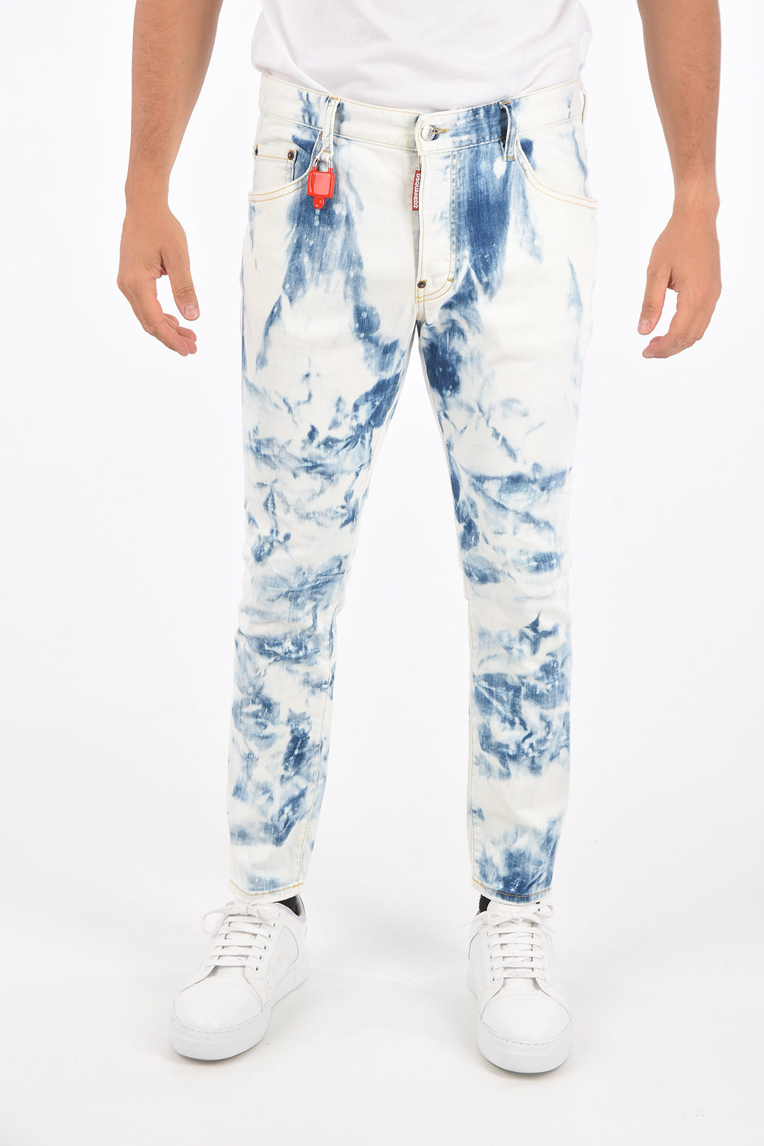 Buy U.S. Polo Assn. Denim Co. Henry Cropped Acid Wash Jeans - NNNOW.com