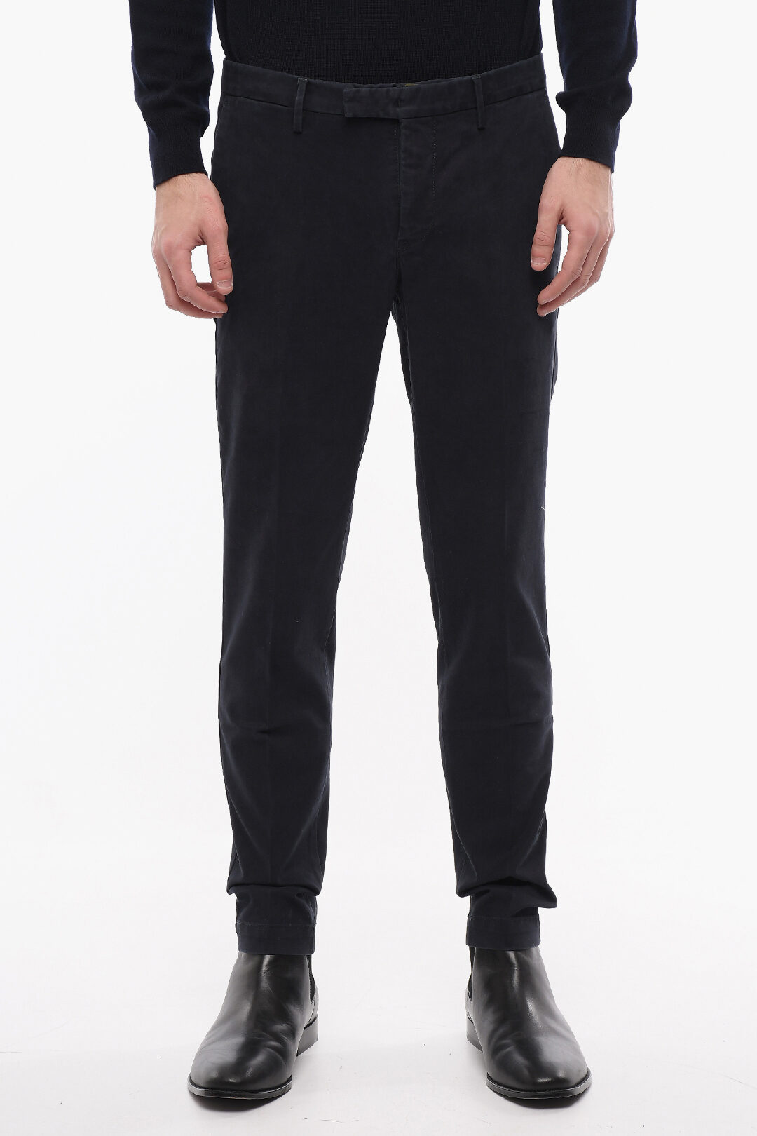 PT01 Stretch Cotton Skinny Fit Chino Pants men - Glamood Outlet