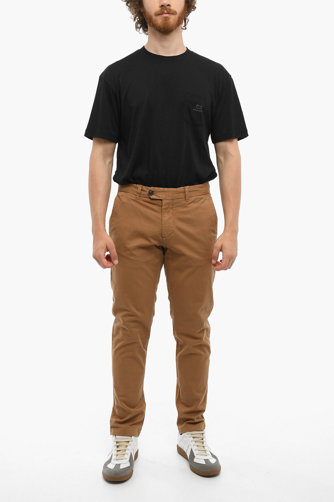 Woolrich Stretch Cotton Slim Fit Chino Pants men - Glamood