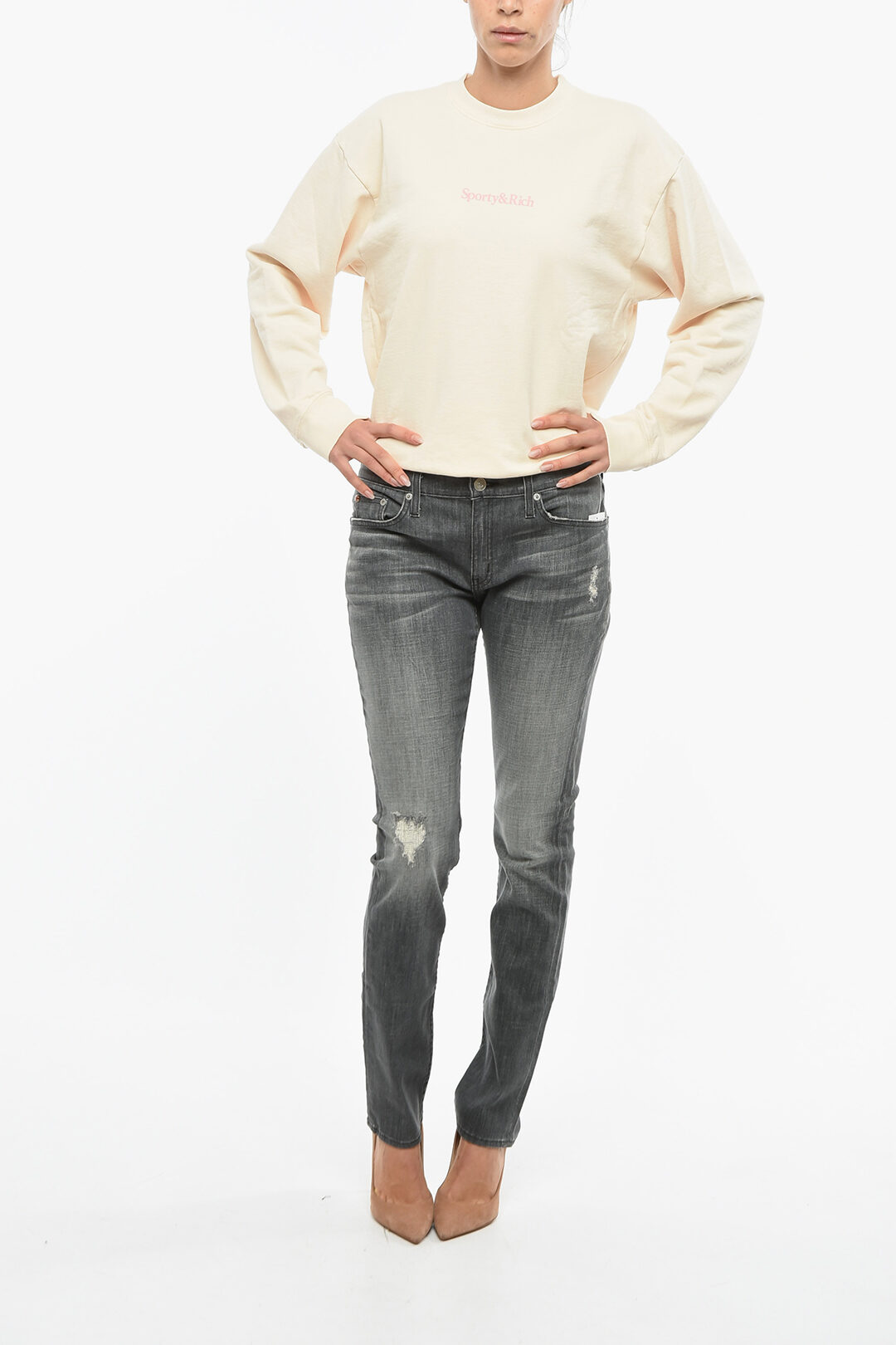 Hudson Stretch Cotton Slim Fit SKYLAR Jeans 17cm women - Glamood Outlet