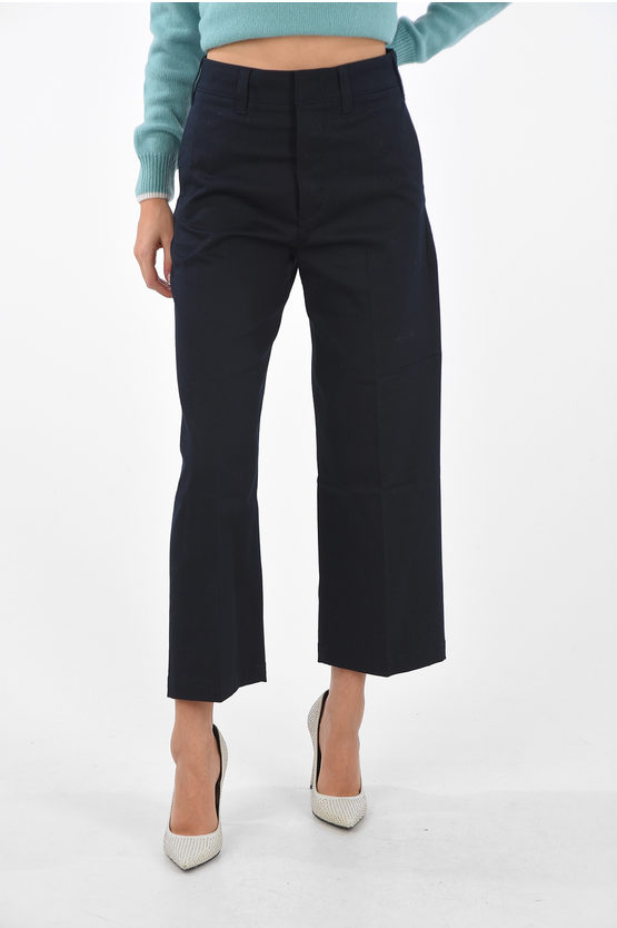 DEPARTMENT 5 STRETCH COTTON STRAIGHT PANTS