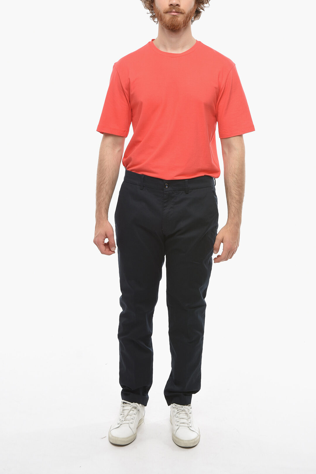 Cruna Single-Pleat Carrot Fit MITTE Pants men - Glamood Outlet