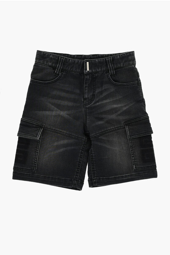 Stretch Denim Cargo… - image