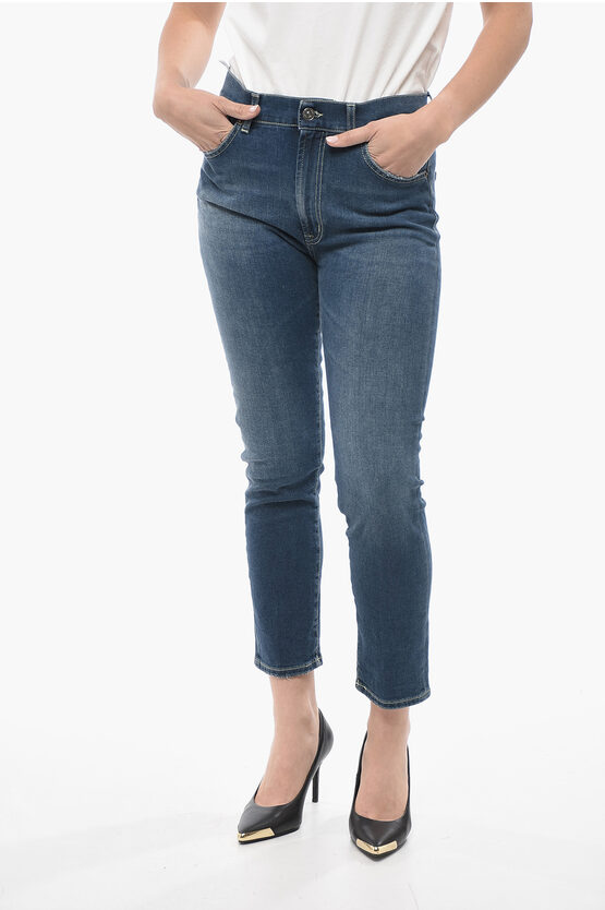 Shop Dondup Stretch Denim Daila Slim Fit Jeans 16cm