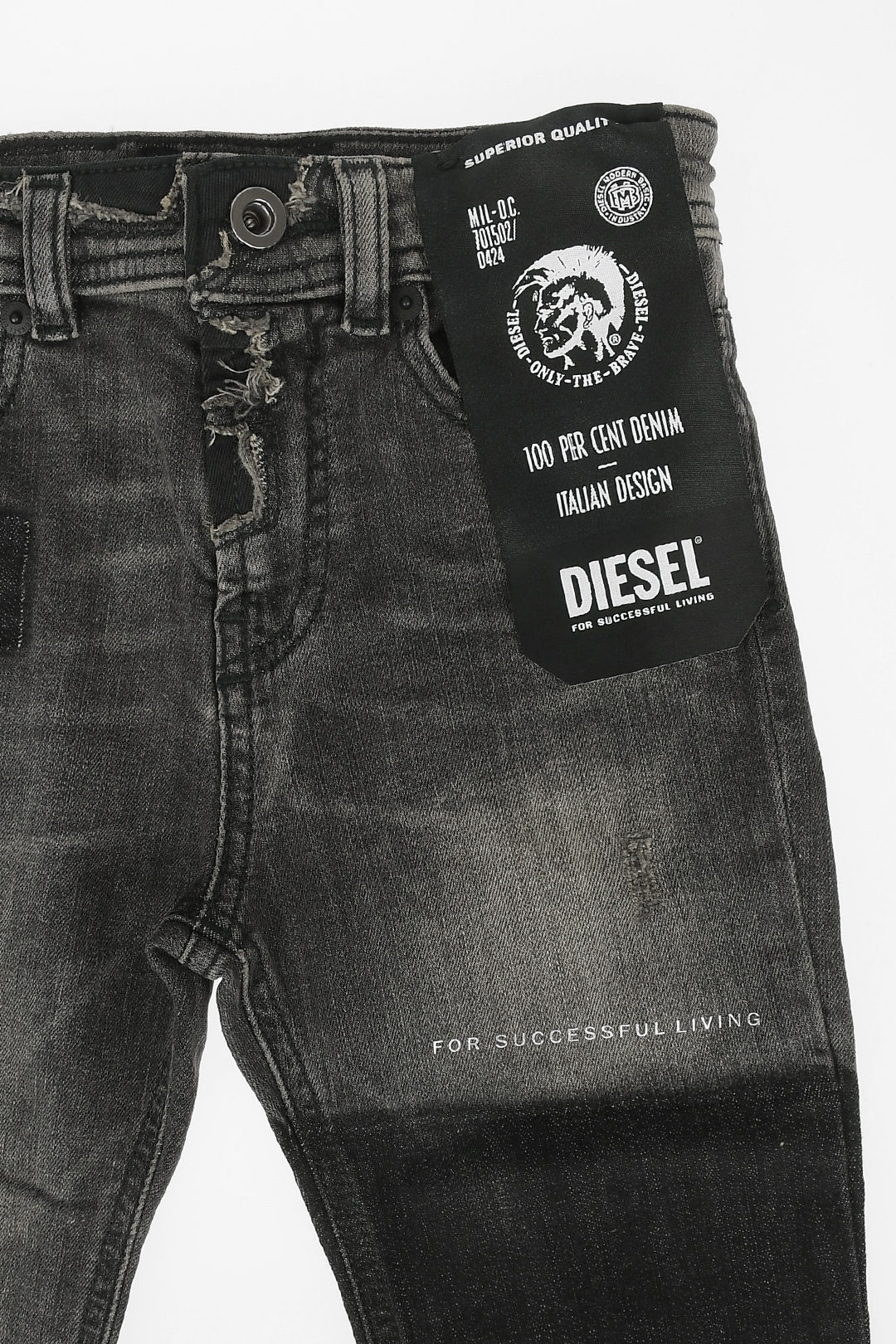 Diesel Kids Stretch Denim NARROT-R-J-N Jeans boys - Glamood Outlet
